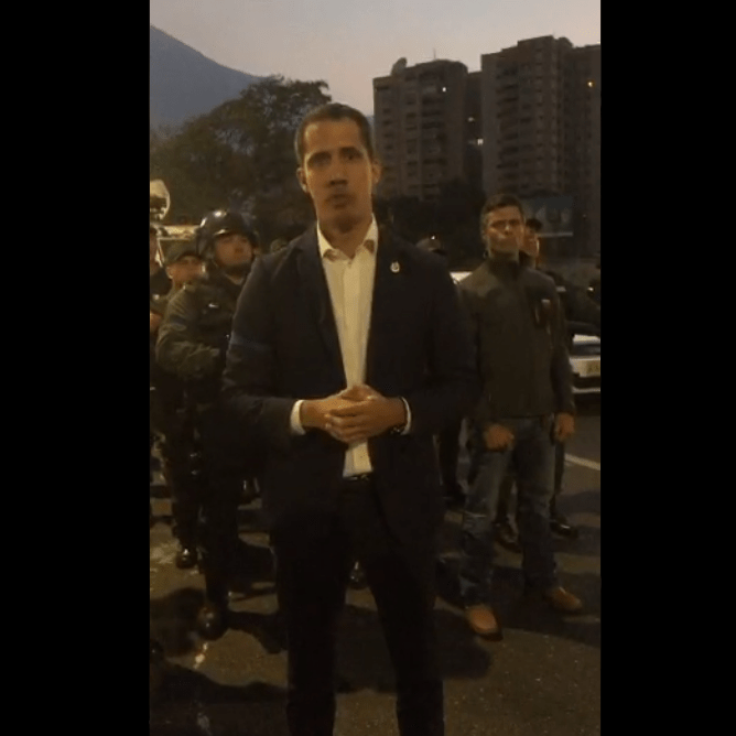 Juan Guaidó hizo un llamado a la FAN a acompañar proceso de cese de la usurpación  #30A #5:45AM