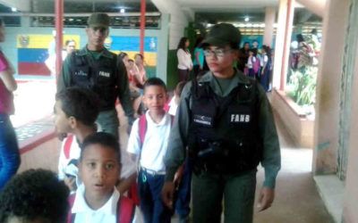 Inician plan “El Guardia va a la Escuela” en la zona sur de Anzoátegui