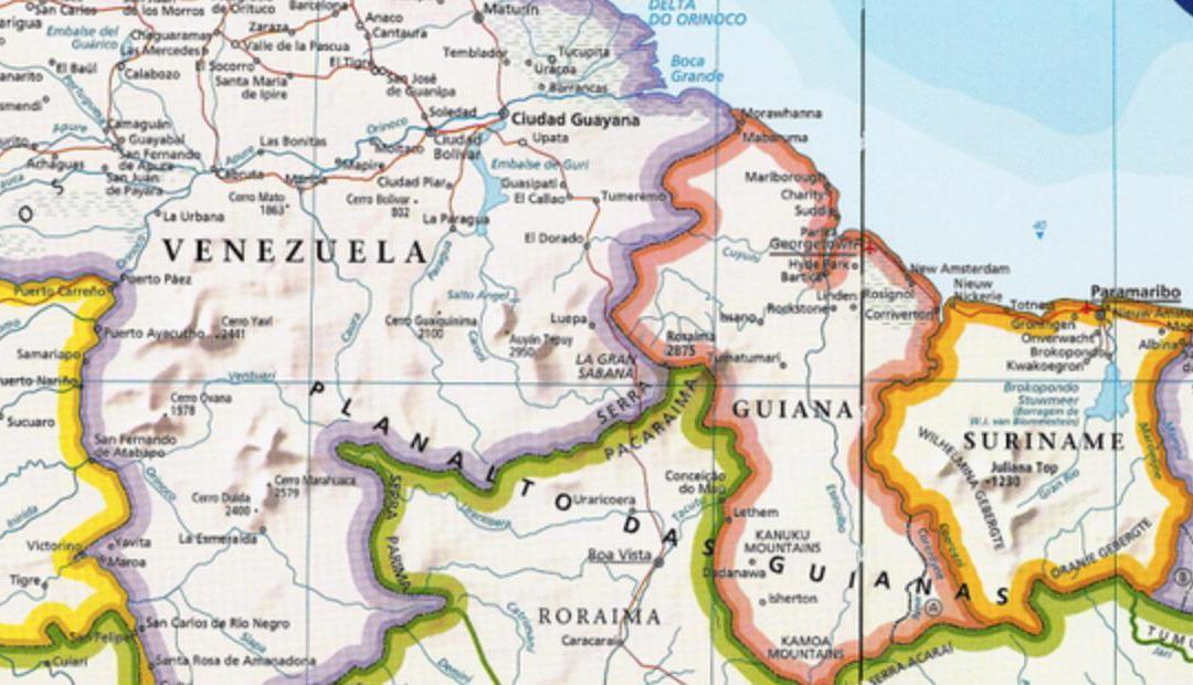 Guyana y Venezuela deliberan sobre controversia en región fronteriza