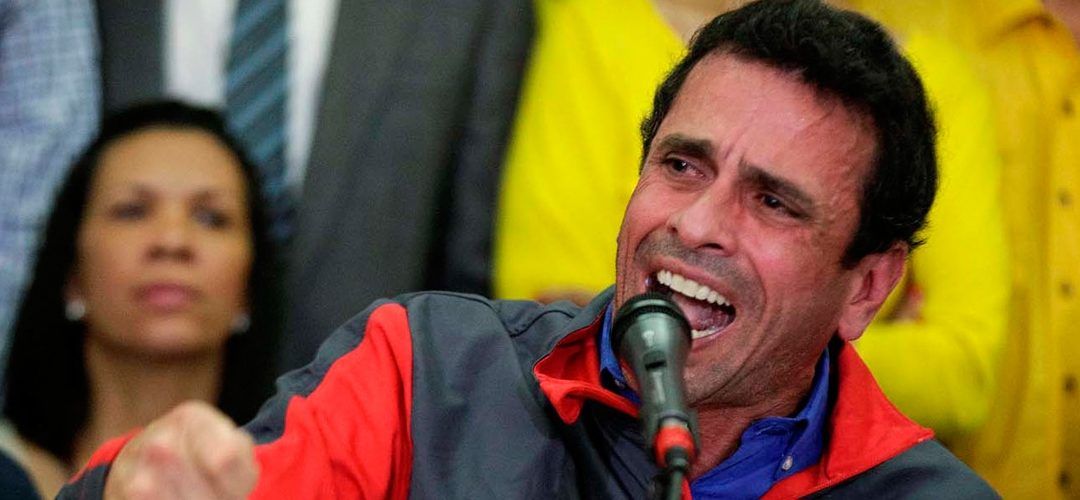 Capriles: Maduro usurpa funciones apoyado por la FANB