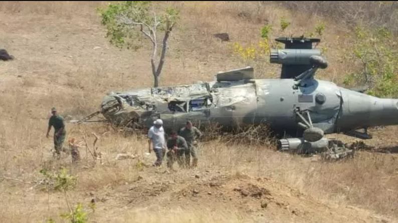 Accidente de helicóptero de la Fanb deja al menos 5 heridos
