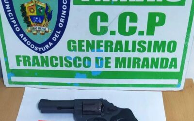 Alias «El Picoro» habría enfrentado a la Policía del Municipio Angostura del Orinoco (Estado Bolívar) y resultó herido