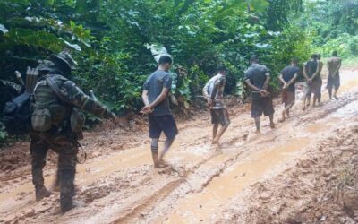 Fanb detiene a 7 individuos con armas de guerra y municiones en Bolívar