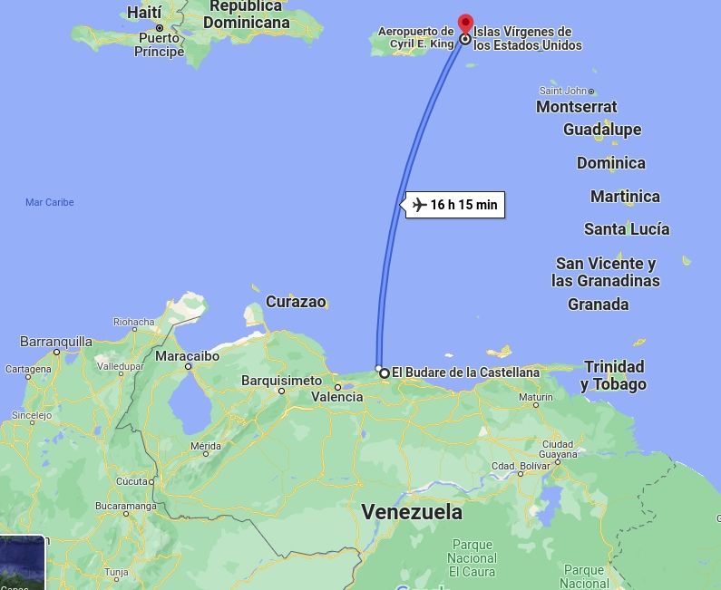 Rescataron a 12 migrantes venezolanos cerca de las Islas Vírgenes de EE UU #26Nov