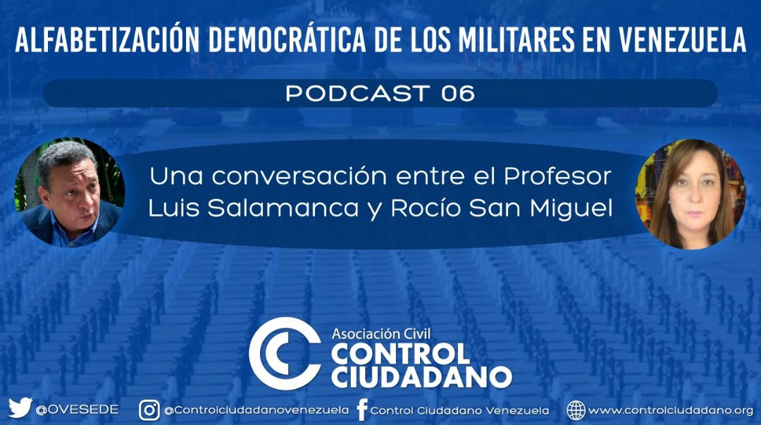 Rocío San Miguel: La FAN se ha movido de un paradigma constitucional a un paradigma de servicio a un proyecto político