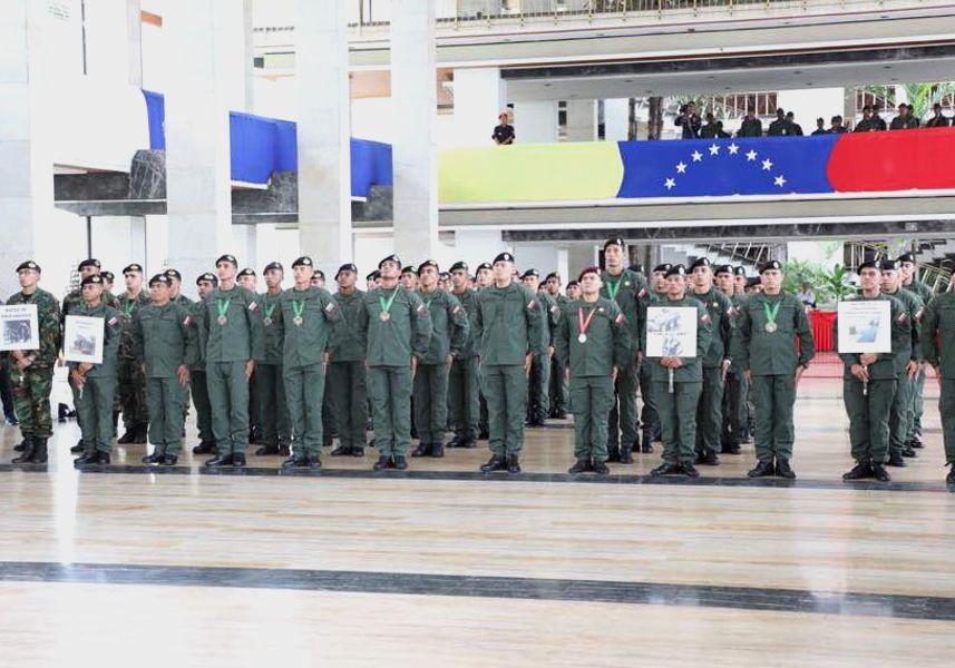 Delegación de la FANB recibió reconocimientos por su participación en los Juegos Militares 2018
