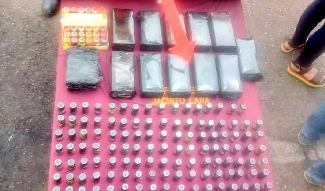 GNB incautó 564 envases de estupefacientes que se dirigían a Barquisimeto