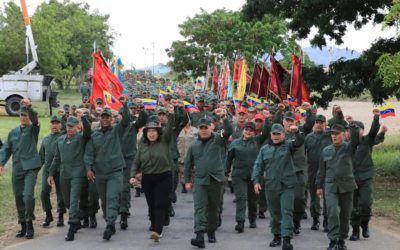 Fanb realizó marcha por la lealtad militar en Lara
