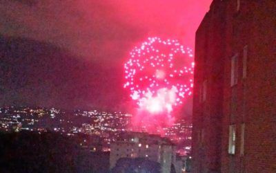 Usuarios en redes criticaron show de pirotecnia realizado en Caracas por el aniversario de la Aviación Militar