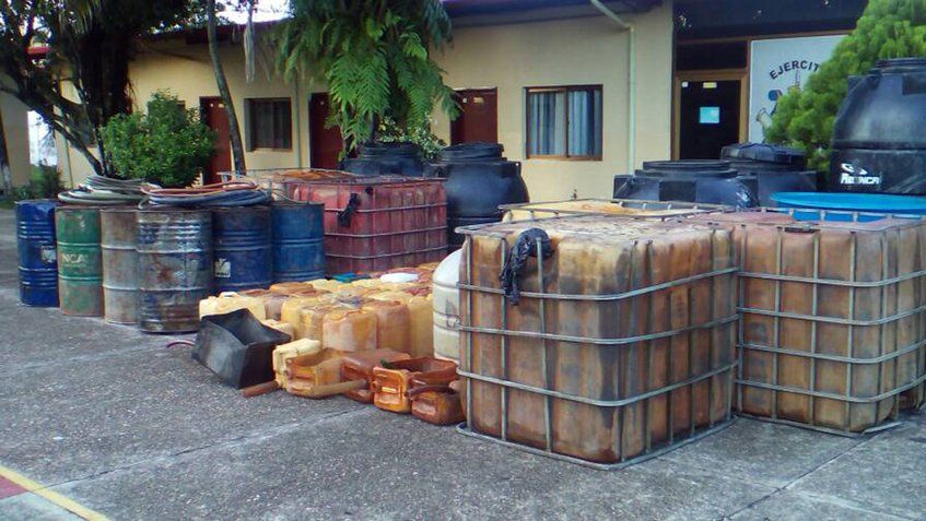 Fueron incautados 17 mil litros de combustible en estado Táchira