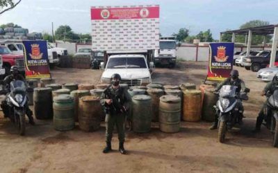 GNB confiscó 6.600 litros de gasolina en Zulia