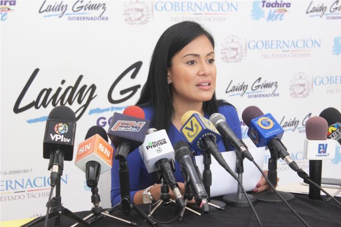 Gobernadora del estado Táchira regional exigió a la FANB combatir grupos irregulares de la frontera
