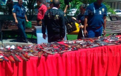 GNB incautó 146 armas de fuego y facsímiles en distintos procedimientos realizados en julio y agosto en Lara