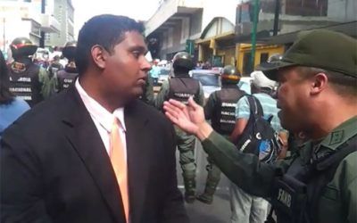 GNB abusa de autoridad, descalifica a periodistas e intenta impedir sus labores en Barquisimeto #18Jul