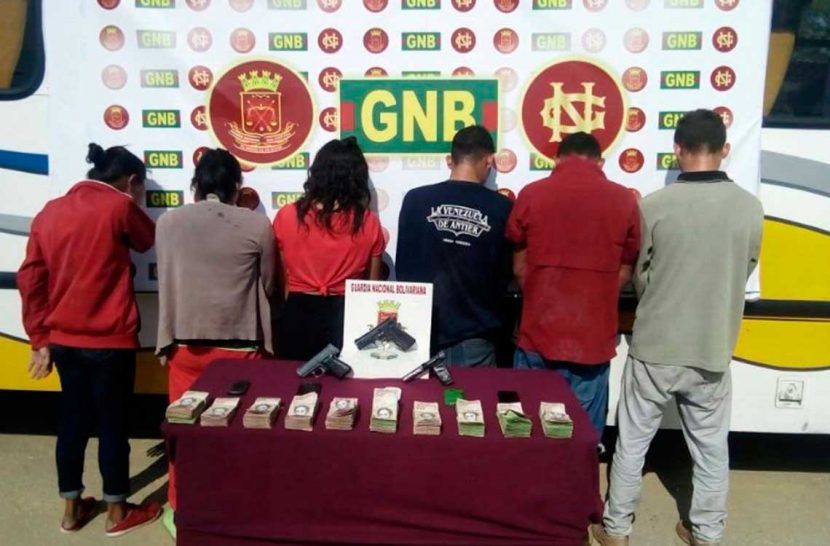 GNB frustró robo a unidad de transporte que cubría ruta Acarigua Barquisimeto