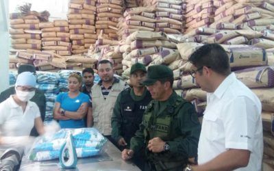 Representantes de la Misión Abastecimiento Soberano y efectivos de la FANB supervisaron en Mérida procesamiento de leche en polvo