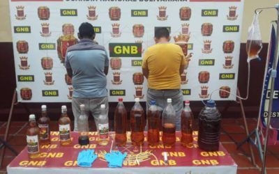 FANB/GNB desmantela red de licores adulterados en el centro