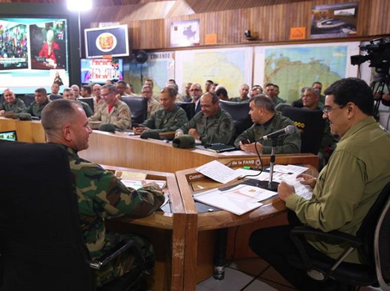 Maduro ordena integrar la Milicia a Universidad Militar