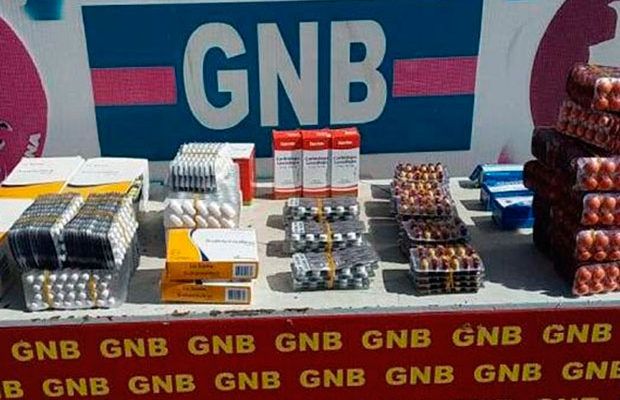 Lara: GNB desarticuló banda dedicada al contrabando de medicinas