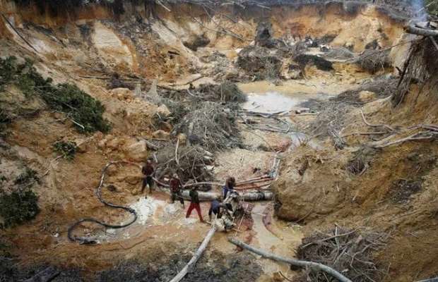 SOS Orinoco denunció que la industria minera sigue abriéndose paso en sectores de protección dentro del Parque Nacional Canaima, estado Bolívar