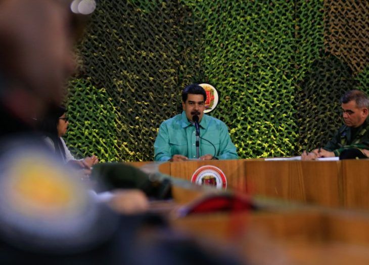Maduro pide perfeccionar capacidad defensiva de Venezuela