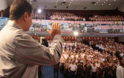 Presidente Maduro anunció incremento salarial para los militares del país