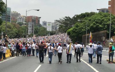 MUD convocó a marcha hasta el Paseo Los Próceres