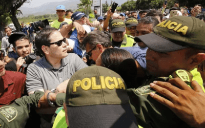 Marco Rubio pide a funcionarios de la GNB que dejen pasar ayuda humanitaria