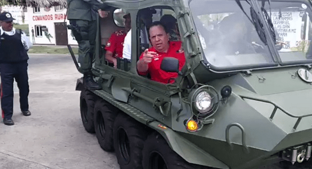 FANB presta los vehículos para la campaña de Marco Torres en Aragua