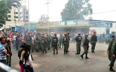 Militarizan Maturín luego de protestas por escasez de alimentos