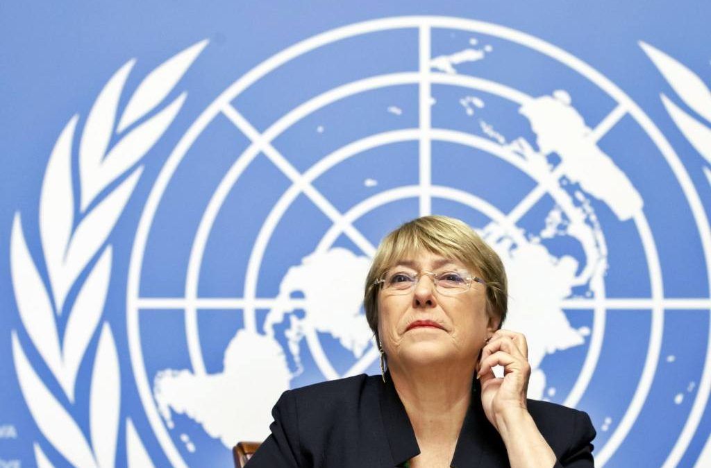 Alta Comisionada de las Naciones Unidas para los Derechos Humanos Michelle Bachelet pidió liberación de presos políticos en Venezuela