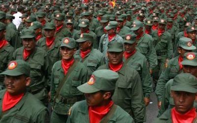 Líderes del PSUV dirigen batallones de la Milicia