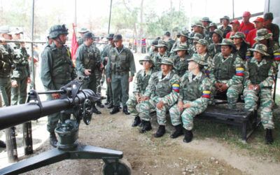 Se inicia proceso de registro y adiestramiento de milicianos en sistemas específicos del ejercito