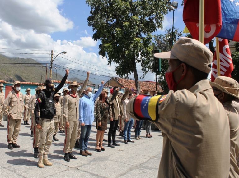 Civiles y militares realizaron ejercicio de defensa en Guarenas