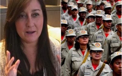 Rocío San Miguel repudió que milicia sea incorporada a la FANB en la nueva Constitución