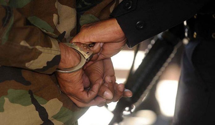 Detenido militar con explosivos en zona de Guasipati