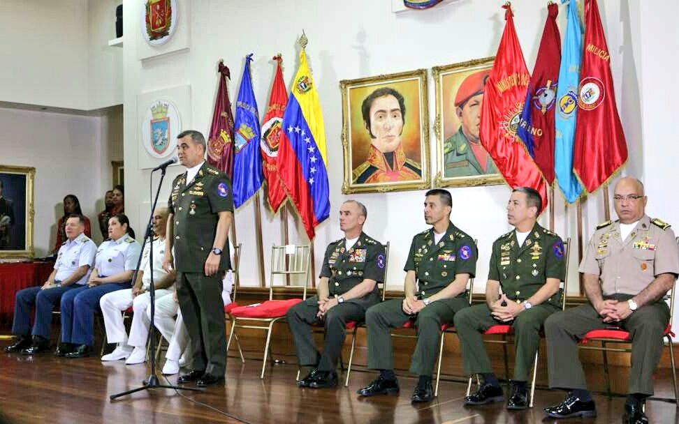 G/J Padrino López presidió acto de entrega y recepción de cargos del MPPD