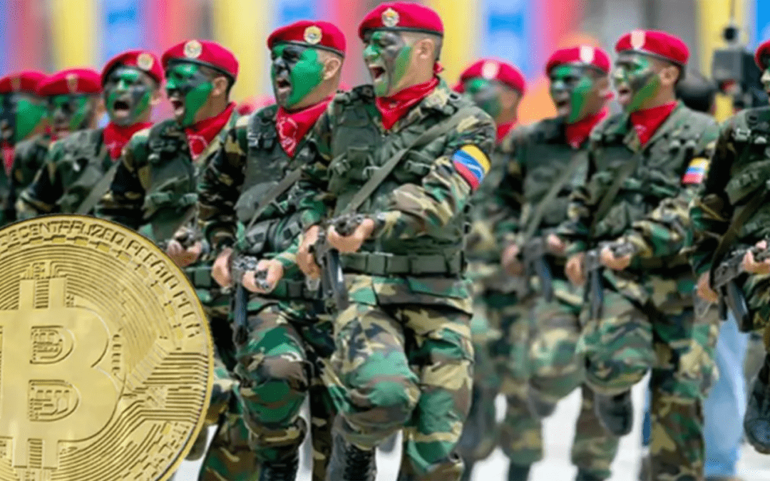 Una granja de minería de Bitcoin, la estrategia del ejército de Venezuela para financiarse