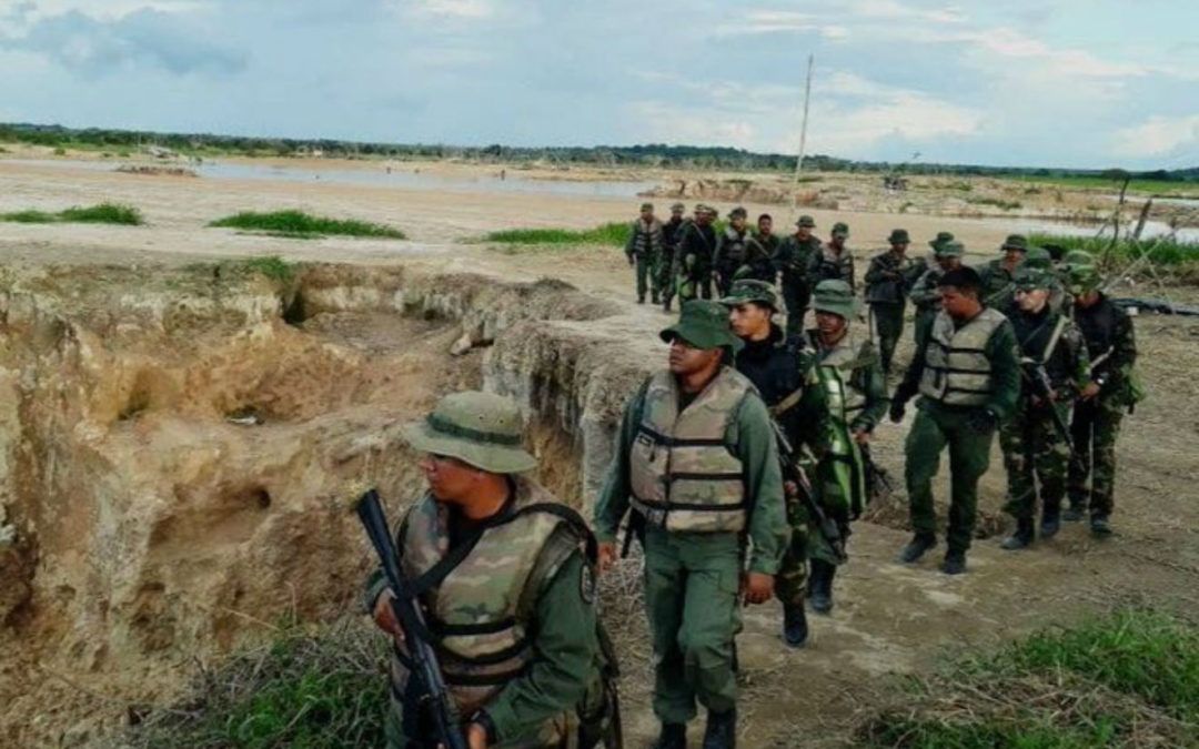 Operación Tepuy Protector desactivó campamento de minería ilegal en Bolívar