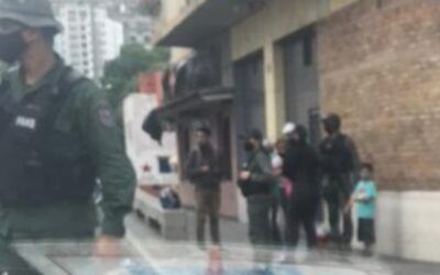 GNB detuvo al periodista Joan Camargo en Quinta Crespo cuando cubría conflicto armado #9Jul