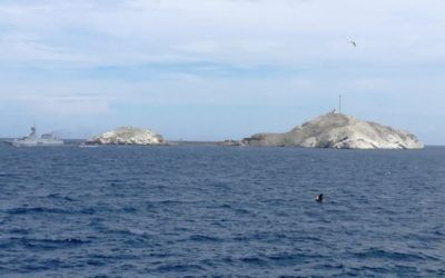 Operación estratégica se realizó desde el archipiélago «Los Monjes»