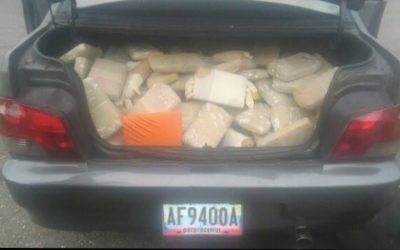 GNB detuvo a sargento de la FANB que llevaba droga desde el Zulia