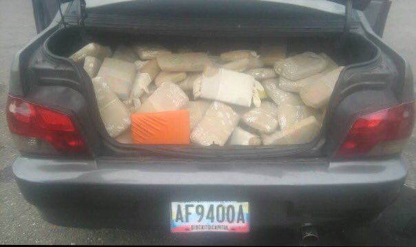 GNB detuvo a sargento de la FANB que llevaba droga desde el Zulia