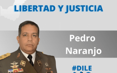 Excarcelan al general de división Pedro Naranjo, detenido desde 2018