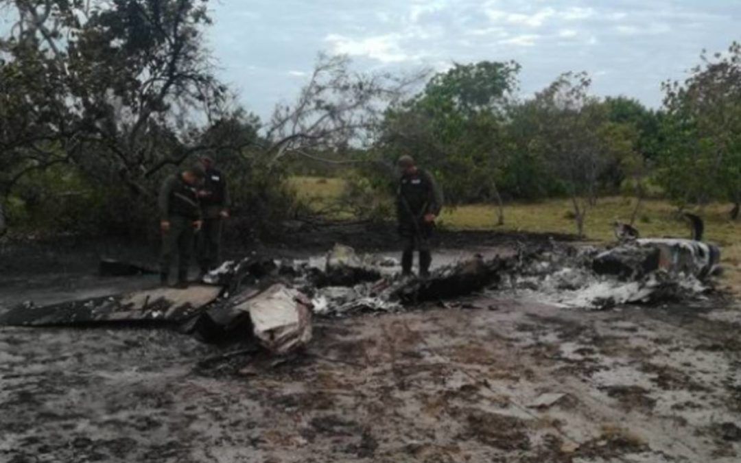 GNB localizó avioneta con tres cuerpos calcinados en Guárico