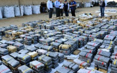 ONA y GNB incineraron 639 panelas de droga incautadas en Nueva Esparta