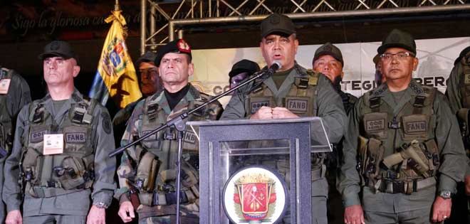 Padrino López catalogó de “chantaje” la iniciativa de Ley de Amnistía planteada por la oposición