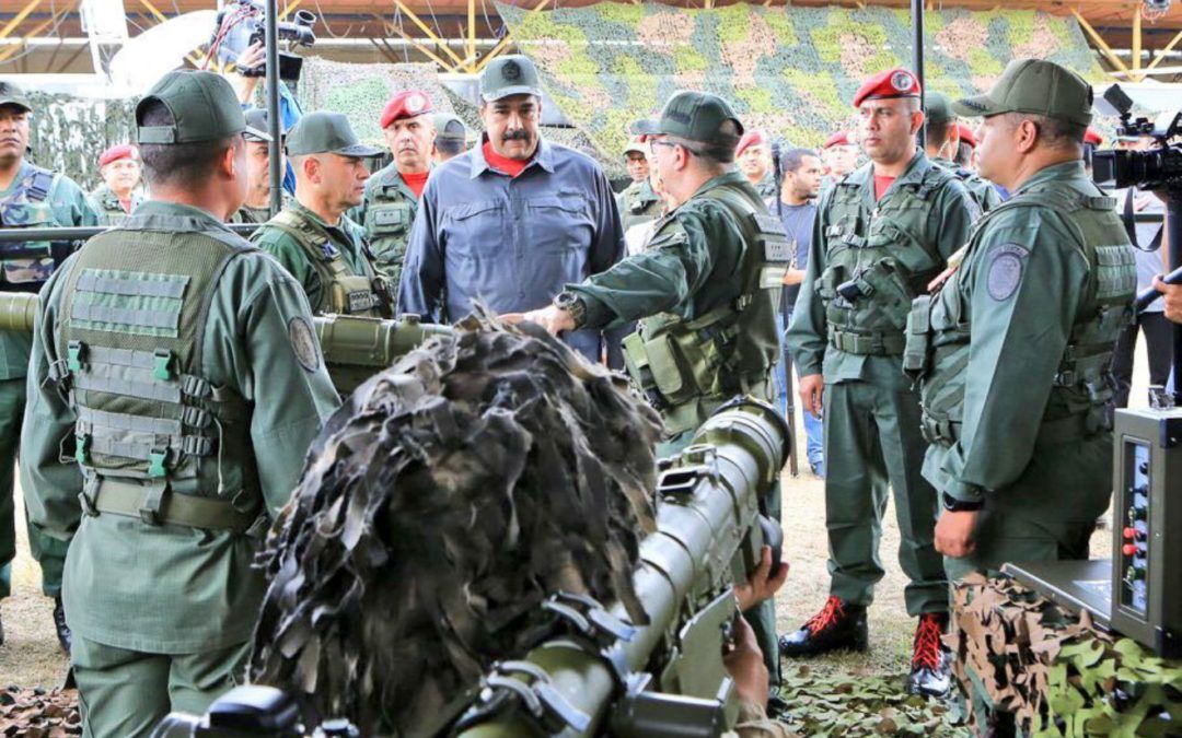 Maduro llamó a la FANB a activar plan contra sabotaje eléctrico