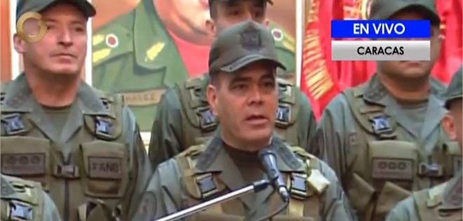 Padrino López: Rechazamos la intervención en los asuntos internos de Venezuela