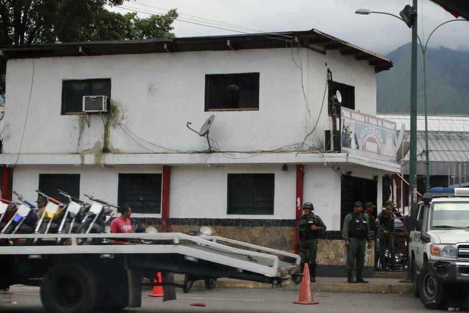 Sebin y Dgcim toman puesto de la GNB en Petare tras atentado con granadas
